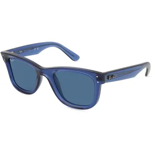 Ray Ban Ray-Ban WAYFARER REVERSE Damen-Sonnenbrille Vollrand Eckig Acetat-Gestell, blau