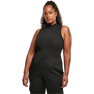Urban Classics Damen Women's Sleeveless Turtleneck Bodysuit Shapewear Ganzk rper Body, Schwarz, XS EU - XS