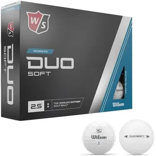 Wilson Staff DUO soft+ 2.0 12er Damen weiss