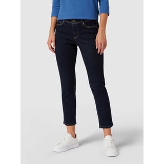 Slim Fit Jeans mit Stretch-Anteil Modell 'Piper', Blau, 34