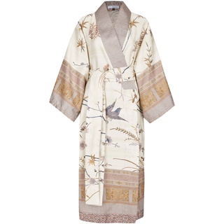 Bassetti Fong Kimono, Baumwolle, Beige, L-XL