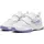 Hallenschuhe mit Klettverschluss Kinder 04 white/lavender alert 35