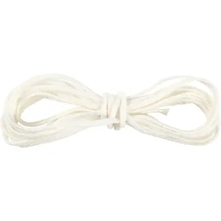 Kerzendocht für reines Paraffin, Nr. SU, Größe 3x12 , 100 g, 3 m/ 1 Pck. [HOB733201] - Transparent