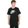 Sportswear T-Shirt Herren 010 black/white L