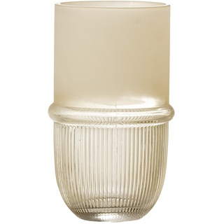 Bloomingville Vase Belise, naturfarben, Glas