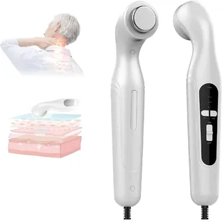 Ultraschall MassagegeräT, UltraschallgeräT Schmerztherapie, UltraschallgeräTs FüR Zuhause, 3-Gang 42°C IPX7 UltraschallgeräT Mit Cpu-Steuerung, Schmerzlinderung Und Arthrose, 5/10/15mins Timer