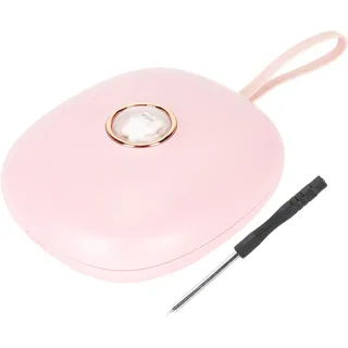 Tragbarer Digitaler Vibrationswecker Mit Led-anzeige Für Tiefschläfer, Schüler Und Kinder, Rosa