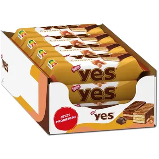 (22,53€/1kg) Nestle Yes Caramel, Törtchen, Torty, Kuchen, 12 Stück