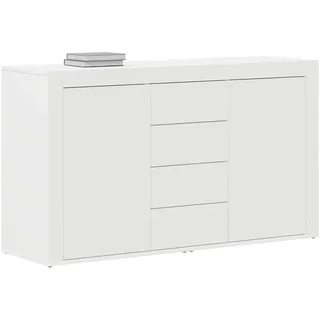 vidaXL Sideboard 120 x 36 x 69 cm Weiß