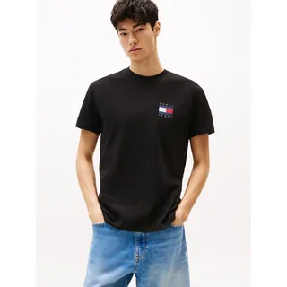 Tommy Hilfiger Tommy Jeans T-Shirt TJM REG FLAG GRAPH BCKPRNT T EXT Mit Rundhalsausschnitt schwarz XXL (54)