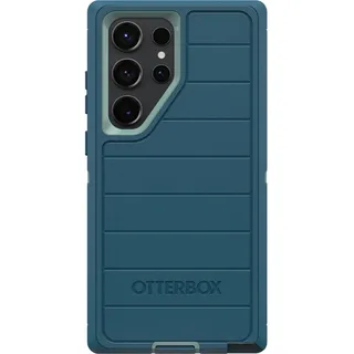 OtterBox Galaxy S23 Ultra (nur) - Defender Series Hülle - Manoeuvre (Blau) - Robuste langlebige Schutzhülle - Mit Port-Schutz - Mikrobenabwehr-Schutz - Nur Hülle - Nicht im Einzelhandelsverpackung