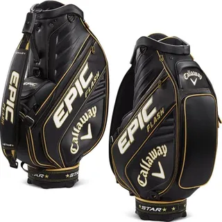 Callaway Epic Flash Star Staff Cartbag schwarz/weiss/gold