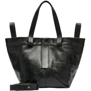 Liebeskind Berlin Elvira Shopper Baumwolle/Leder Black