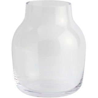 Muuto - Silent Vase, Ø 11 cm, klar