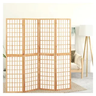 vidaXL Paravent Japanischer Stil Faltbar 160x170 cm