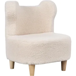 Aiyaplay Kindersessel, Beige, Holz, Echtholz,Eiche, 1-Sitzer, Füllung: Schaumstoff, 43x53x47 cm, Kinder- & Jugendzimmer, Kindermöbel, Kindersitzmöbel & -tische, Kindersessel & -sofas