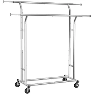 Songmics Garderobenständer HSR12S Silber