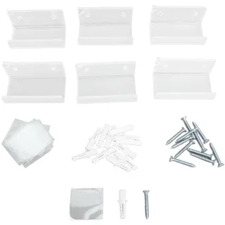 Transparente Acryl-wandregale Für Schallplatten Und Cds, Zur Wandmontage Für Wohnzimmer, Schlafzimmer, Küche, Badezimmer