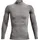 Armour Coldgear Armour Comp Mock Langarmshirt Grau/Schwarz S