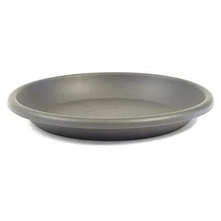 Greemotion Blumentopf-Untersetzer Mira, anthrazit, Innenmaß Ø 25,5 cm, rund, Kunststoff