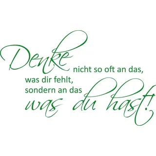 GRAZDesign Wandtattoo Sprüche Motivation für Betrieb, Büro, Wohnzimmer, Sport Wandaufkleber - 65x40cm / 062 hellgrün