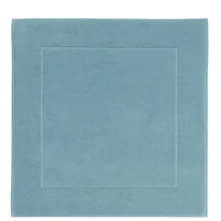 Aquanova Badteppich London 60 x cm Baumwolle Blau Aqua