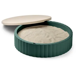 Liewood Sandkasten Saul mit Dach grün/sandy