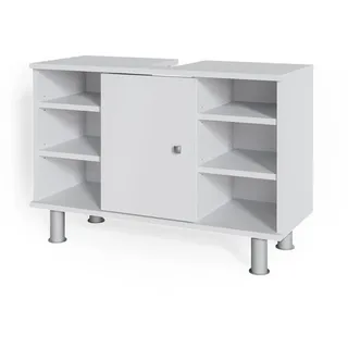 Vicco Waschbeckenunterschrank Fynn Weiß, 80 x 54 cm,