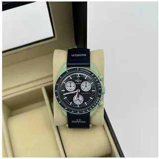 Swatch x Omega Bioceramic Moonswatch Mission to Earth