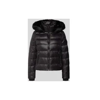 Slim Fit Daunenjacke in glänzender Optik, BLACK, $listsize[$i].replace('"','"')