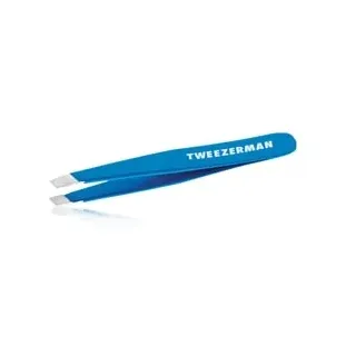 Tweezerman Mini Schräge Pinzette Bahama Blue