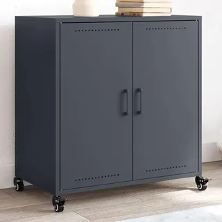 vidaXL Sideboard 68 x 39 x 72 cm Anthrazit
