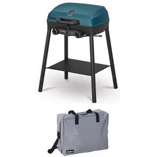 Enders® Gasgrill Explorer II Pro Camping Gasgrill 2 Brenner inkl. Transporttasche