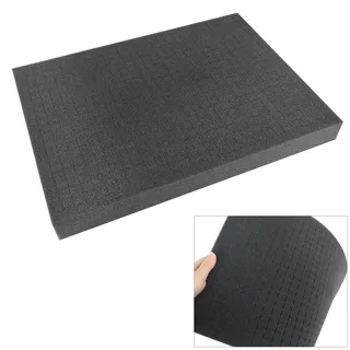 HMF 1458-80 Rasterschaumstoff, Würfelschaum, 345 x 275 mm, Koffereinlage, Tabletop, Höhe: 80 mm