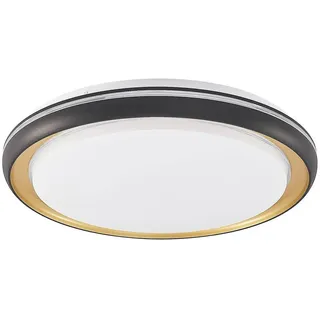 Lindby Melchioris LED-Deckenleuchte, rund - Blau