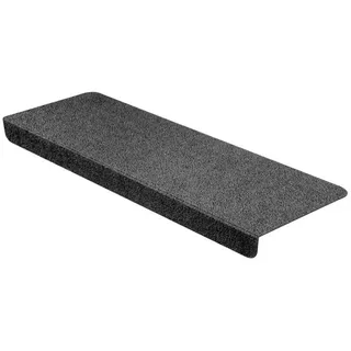 StickandShine Stufenmatte 1x Stufenmatten Treppenschutz Treppenmatte Stufenmatte Treppenteppich, eckig schwarz eckig
