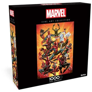 Buffalo Games Marvel Spider-Geddon Puzzle mit 1000 Teilen – Fine Art Collection buntes Puzzle für Erwachsene – präzise geschnittene Teile, schöne Kunstwerke und stundenlangen entspannenden Spaß