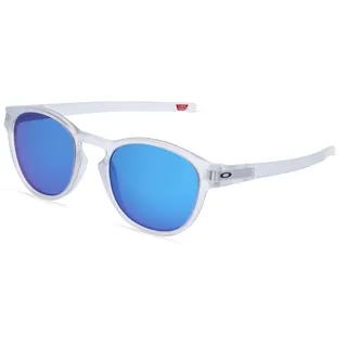 Oakley OO9265 LATCH Herren-Sonnenbrille Vollrand Oval Kunststoff-Gestell, grau