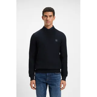 Boss Orange Herren, Pullover blau unifarben, blau, Frühjahr/Sommer 2026