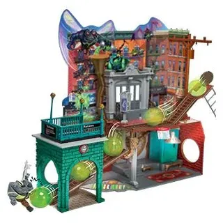 Playmates Toys Mutant Mayhem Spielset Hauptquartier