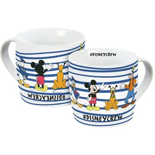 Geda Labels Tasse Mickey & Friends Crew 0,3 l Blau