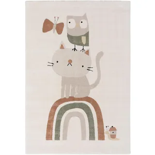 Pergamon Happy Kids Kinderteppich 200 x 290 cm Grau
