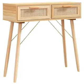 vidaXL Destiny Konsolentisch 80 x 30 x 75 cm braun