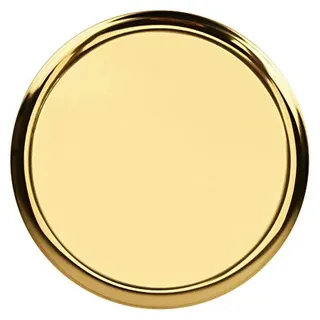 Aramox Serviertablett Gold 30 Cm Edelstahl Für Tee Obst Schmuck