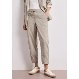 STREET ONE Barrel Leg Hose Beige 38