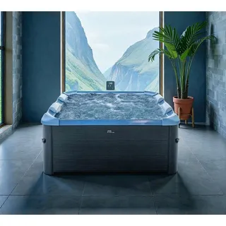 mspa (orpc) Whirlpool Oslo Sapphire 160 x 160 x 65 cm Blau/Schwarz
