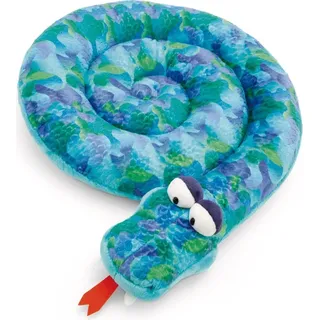 NICI Kissen Schlange rund 30cm GREEN