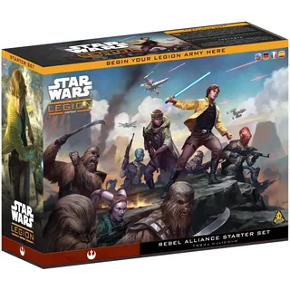 Atomic Mass Games Asmodee, Star Wars: Legion – Rebel Alliance Starter Set (Rebellenallianz-Starterset), ATOMIC MASS GAMES, Tabletop, 2 Spieler, 14+ Jahre, 120-180 Minuten, Deutsch, Mehrsprachig