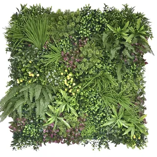 Kunstpflanzen Wand AVA | 100x100 cm