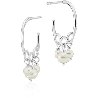 Majesty Creols With Pearls - Silber Sterling 925 / 15 - Onesize - Izabel Camille